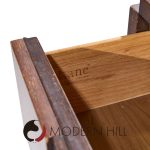 Lane Staccato Brutalist Mid Century Walnut Lowboy Dresser | Mid Century Modern Furniture - Mid Century Furniture Chicago Lane Staccato Brutalist Mid Century Walnut Lowboy Dresser