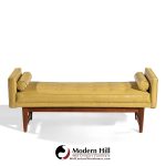 Lawrence Peabody for Nemschoff Mid Century Walnut Bench