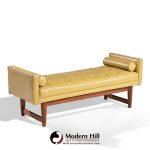 Lawrence Peabody for Nemschoff Mid Century Walnut Bench