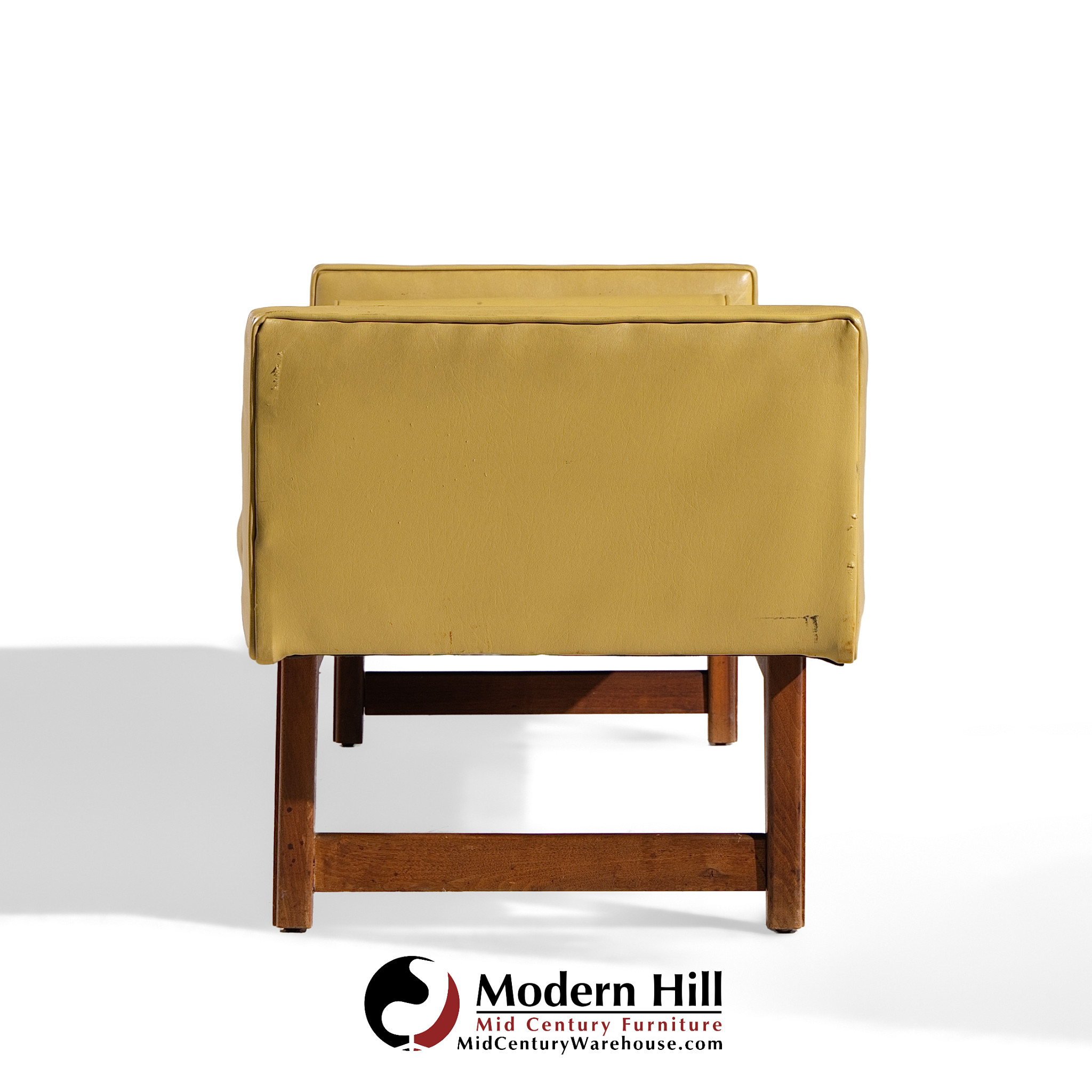 Lawrence Peabody for Nemschoff Mid Century Walnut Bench