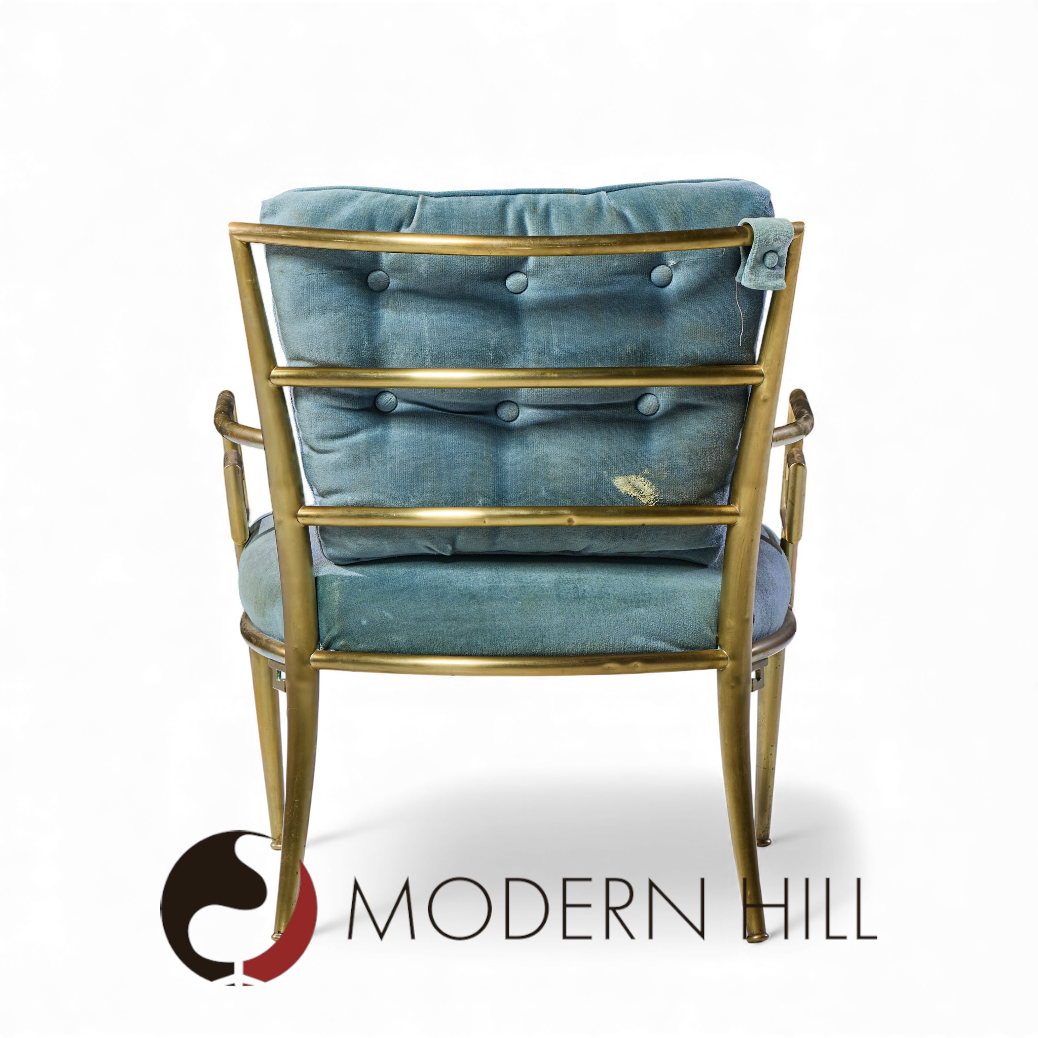 Mastercraft Mid Century Greek Key Chairs - Pair