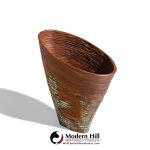 Michael Bauermeister Mid Century Carved Wooden Bowl