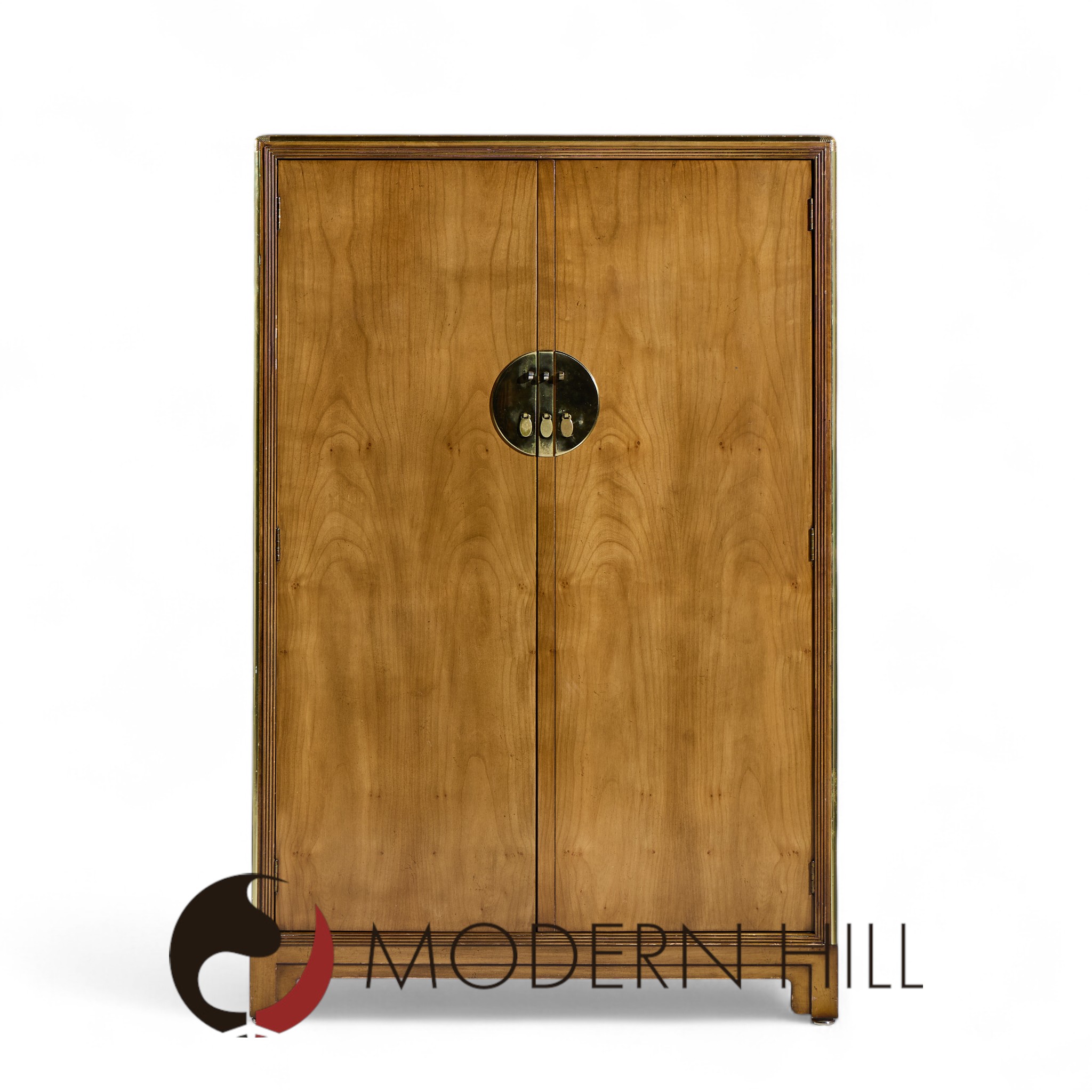 Michael Taylor for Baker Furniture Far East Collection Mid Century Armoire