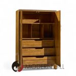 Michael Taylor for Baker Furniture Far East Collection Mid Century Armoire