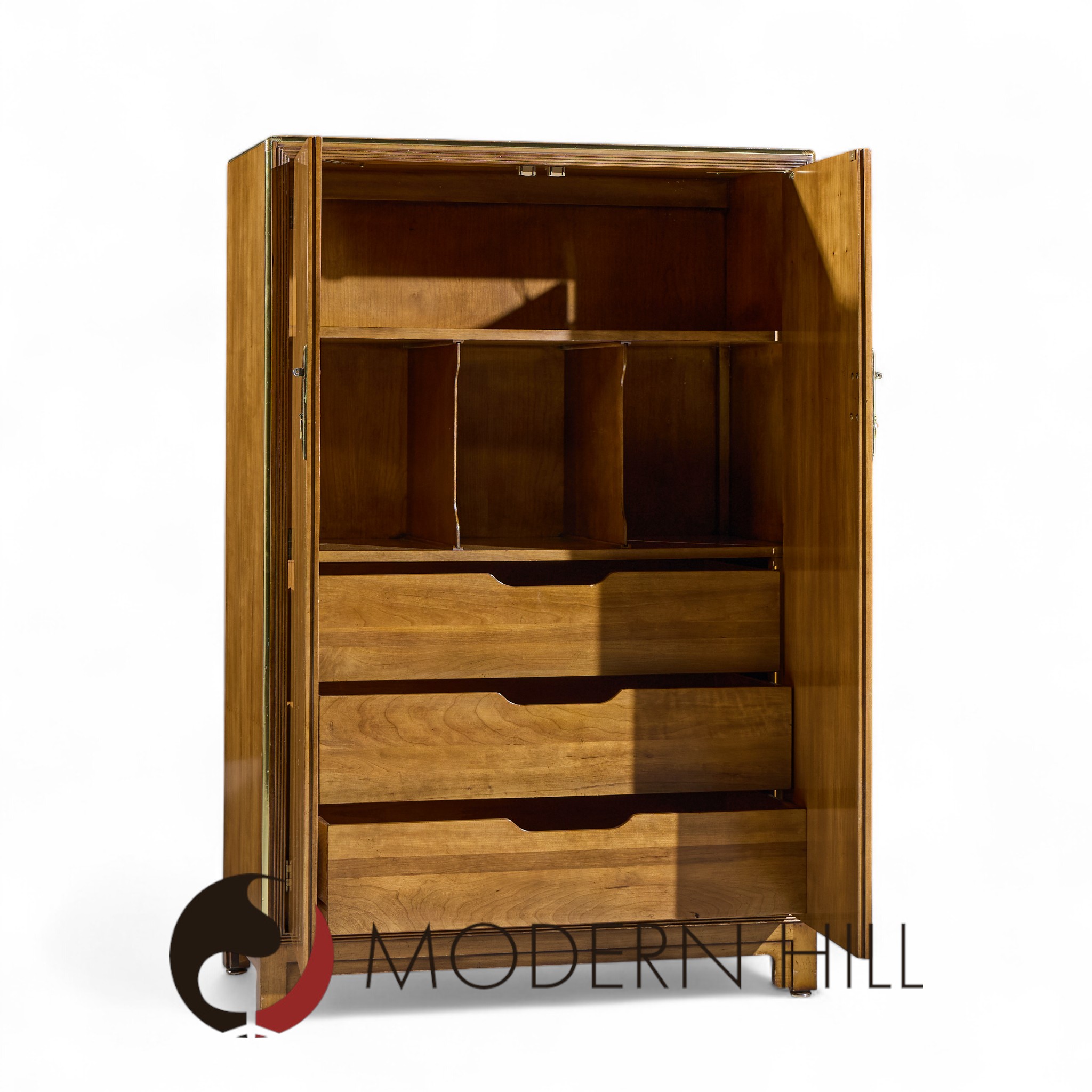 Michael Taylor for Baker Furniture Far East Collection Mid Century Armoire