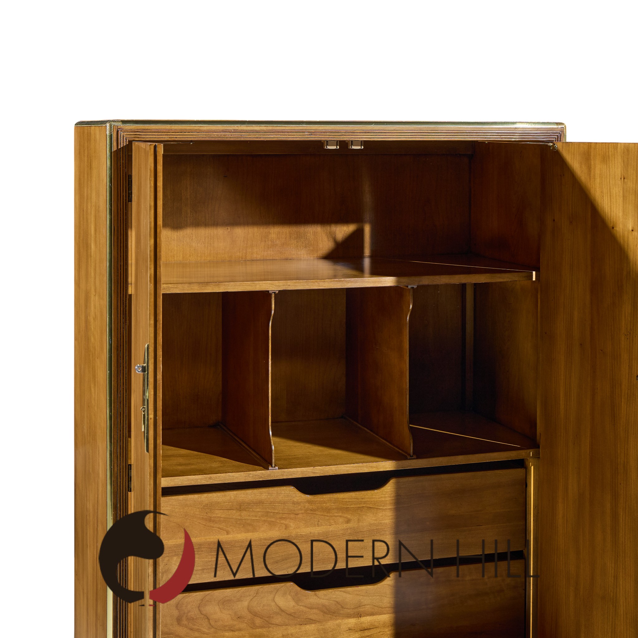 Michael Taylor for Baker Furniture Far East Collection Mid Century Armoire