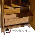 Michael Taylor for Baker Furniture Far East Collection Mid Century Armoire