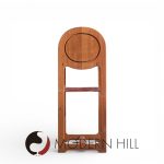 Mid Century Danish Teak Tambour Door Foyer Entry Console Phone Table | Mid Century Modern Furniture - Mid Century Furniture Chicago Mid Century Danish Teak Tambour Door Foyer Entry Console Phone Table