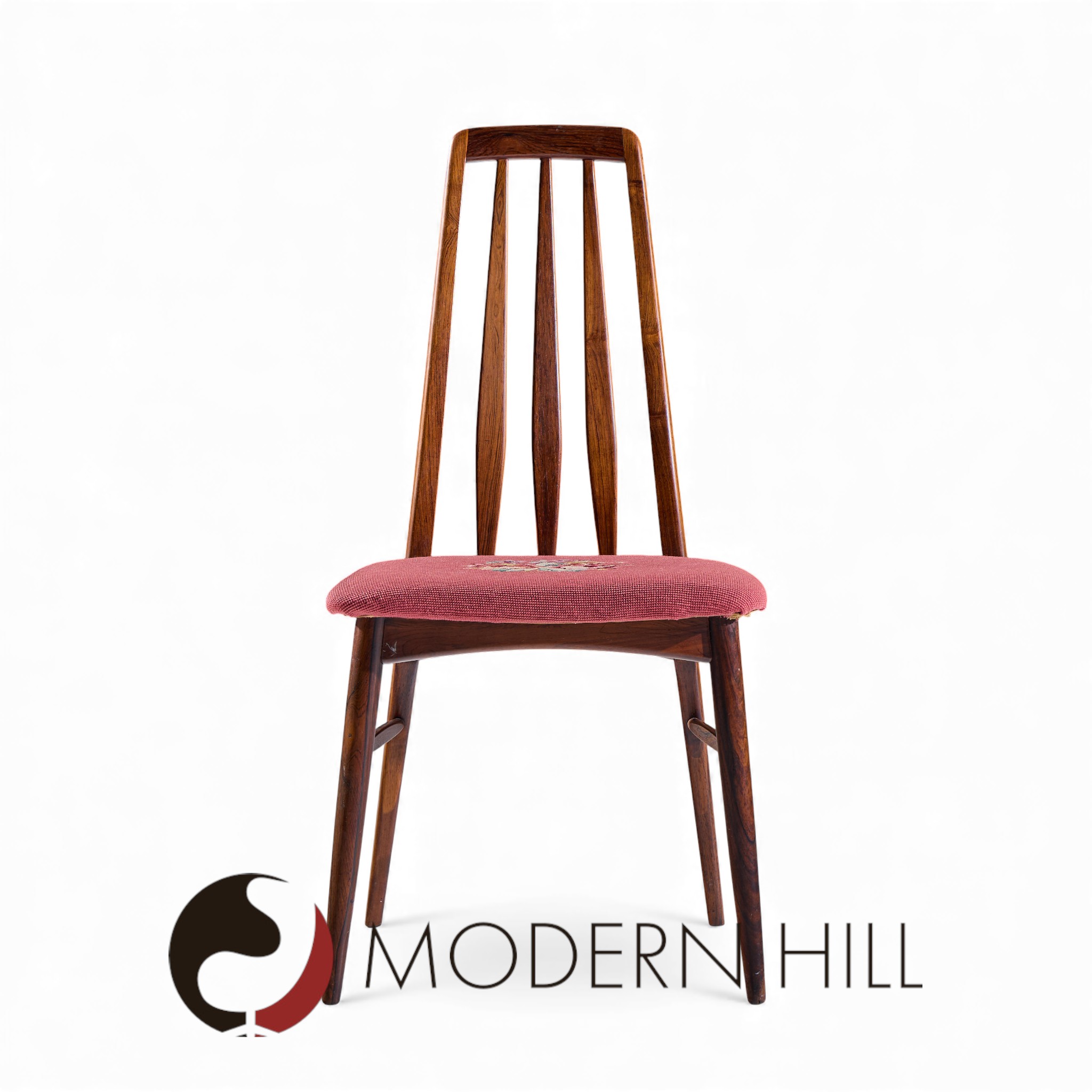 Niels Koefoed Eva Mid Century Danish Rosewood Dining Chair