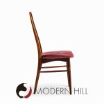 Niels Koefoed Eva Mid Century Danish Rosewood Dining Chair