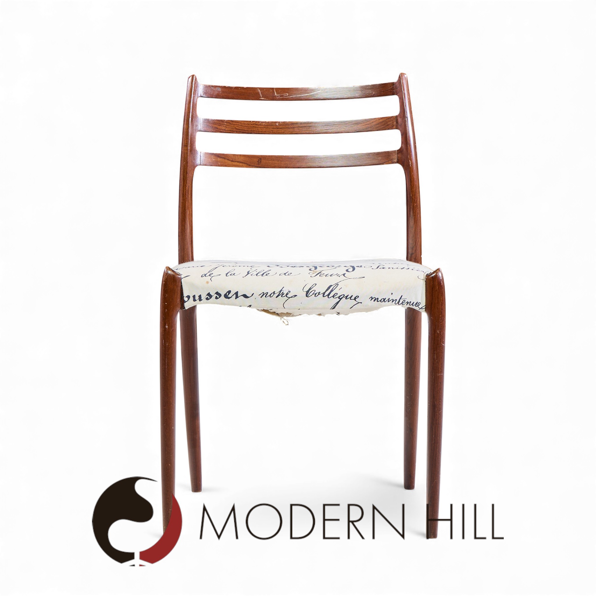 Niels Moller Model 78 Mid Century Rosewood Dining Chair