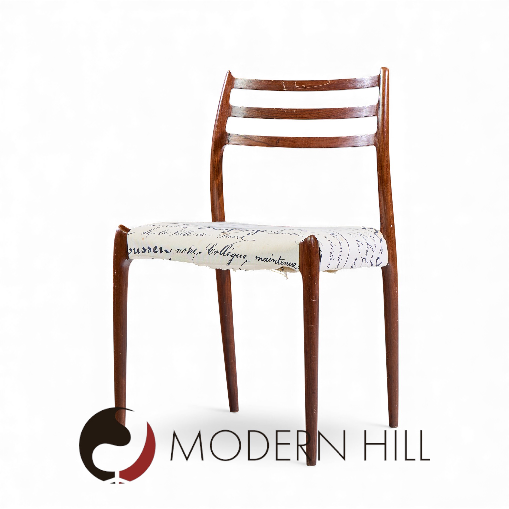 Niels Moller Model 78 Mid Century Rosewood Dining Chair