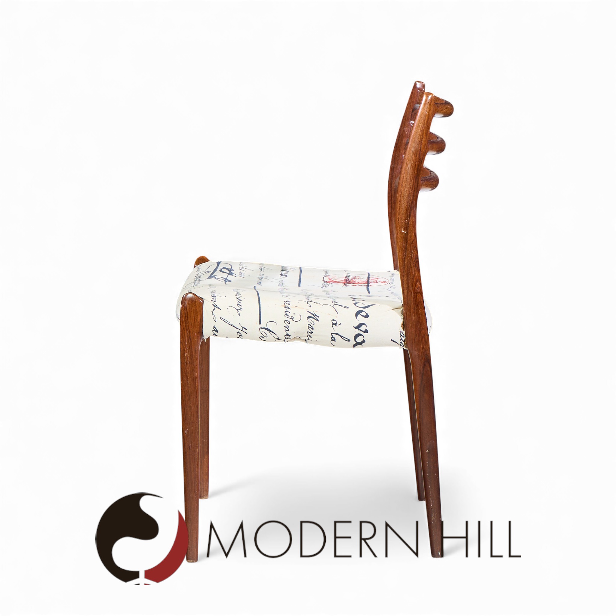 Niels Moller Model 78 Mid Century Rosewood Dining Chairs - Pair