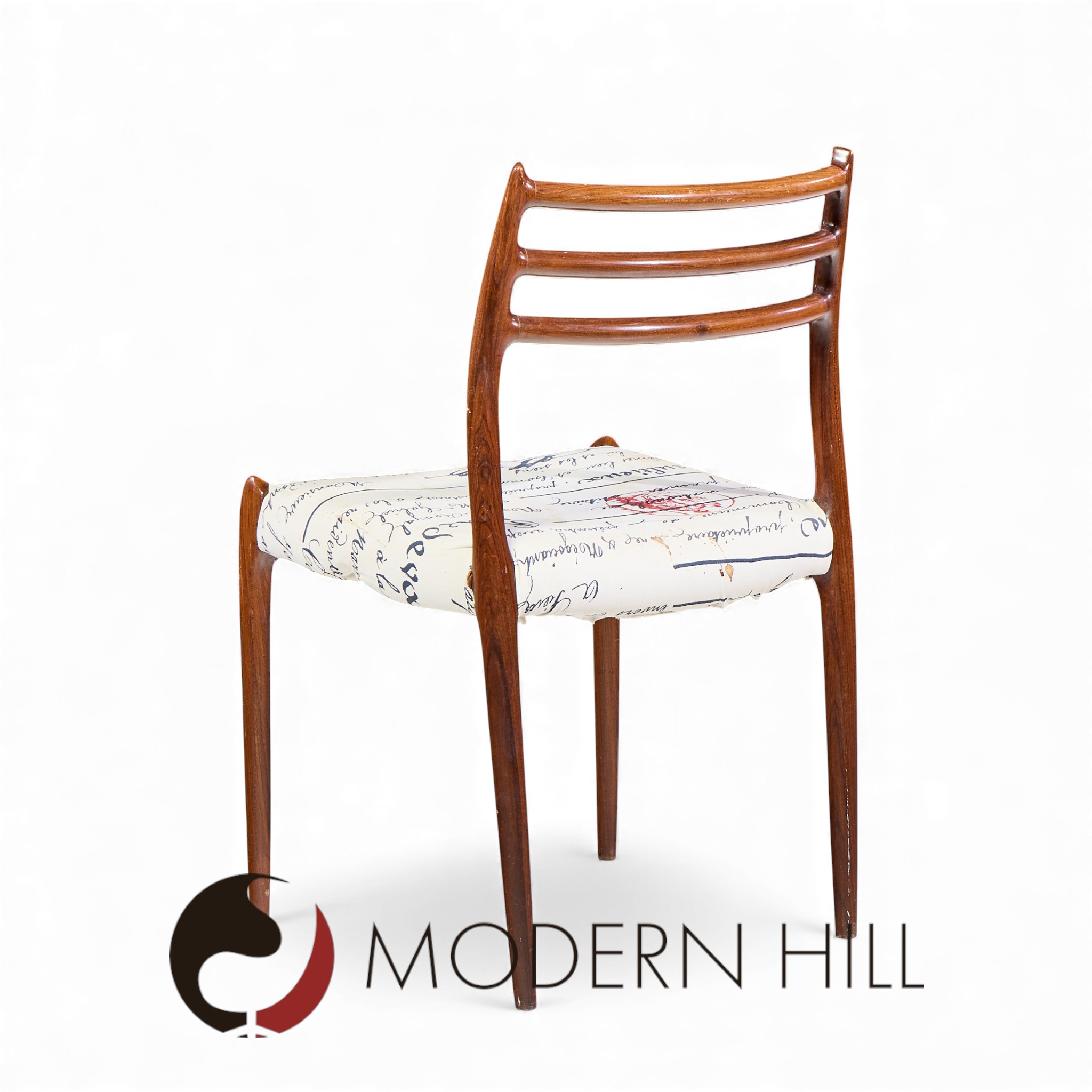 Niels Moller Model 78 Mid Century Rosewood Dining Chairs - Pair