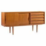 Omann Jun Style Mid Century Danish Teak Credenza