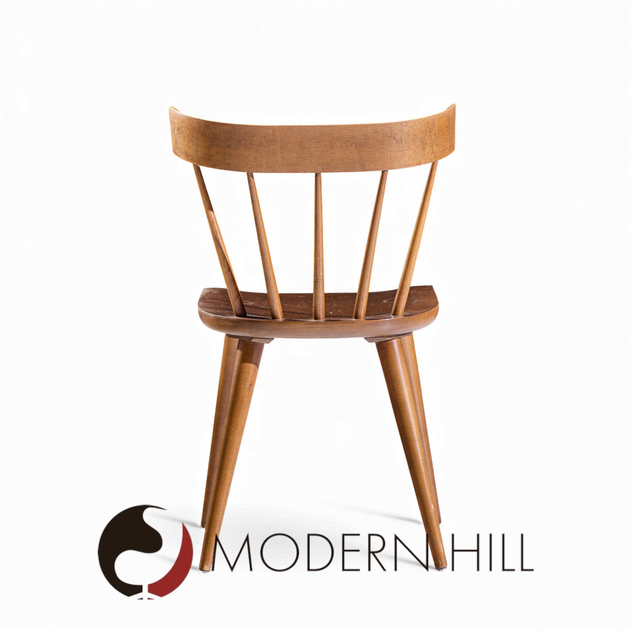 Paul Mccobb for Planner Group Mid Century Tobacco Desk Dining Chair