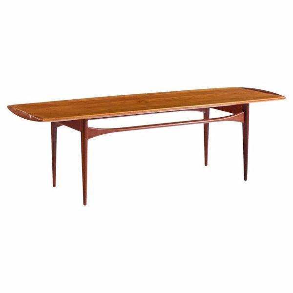 Tove & Edvard Kindt-larsen for France & Daverkosen Mid Century Danish Teak Coffee Table