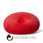 Tullio Eugenio Regge for Gufram Srl Mid Century Italian Red Detecma Chairs - Pair