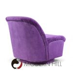 Vladimir Kagan for Directional Mid Century Swivel Lounge Chairs - Pair | Mid Century Modern Furniture - Mid Century Furniture Chicago Vladimir Kagan for Directional Mid Century Swivel Lounge Chairs - Pair