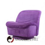 Vladimir Kagan for Directional Mid Century Swivel Lounge Chairs - Pair | Mid Century Modern Furniture - Mid Century Furniture Chicago Vladimir Kagan for Directional Mid Century Swivel Lounge Chairs - Pair