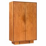 Vladimir Kagan for Dreyfuss Mid Century Walnut Armoire