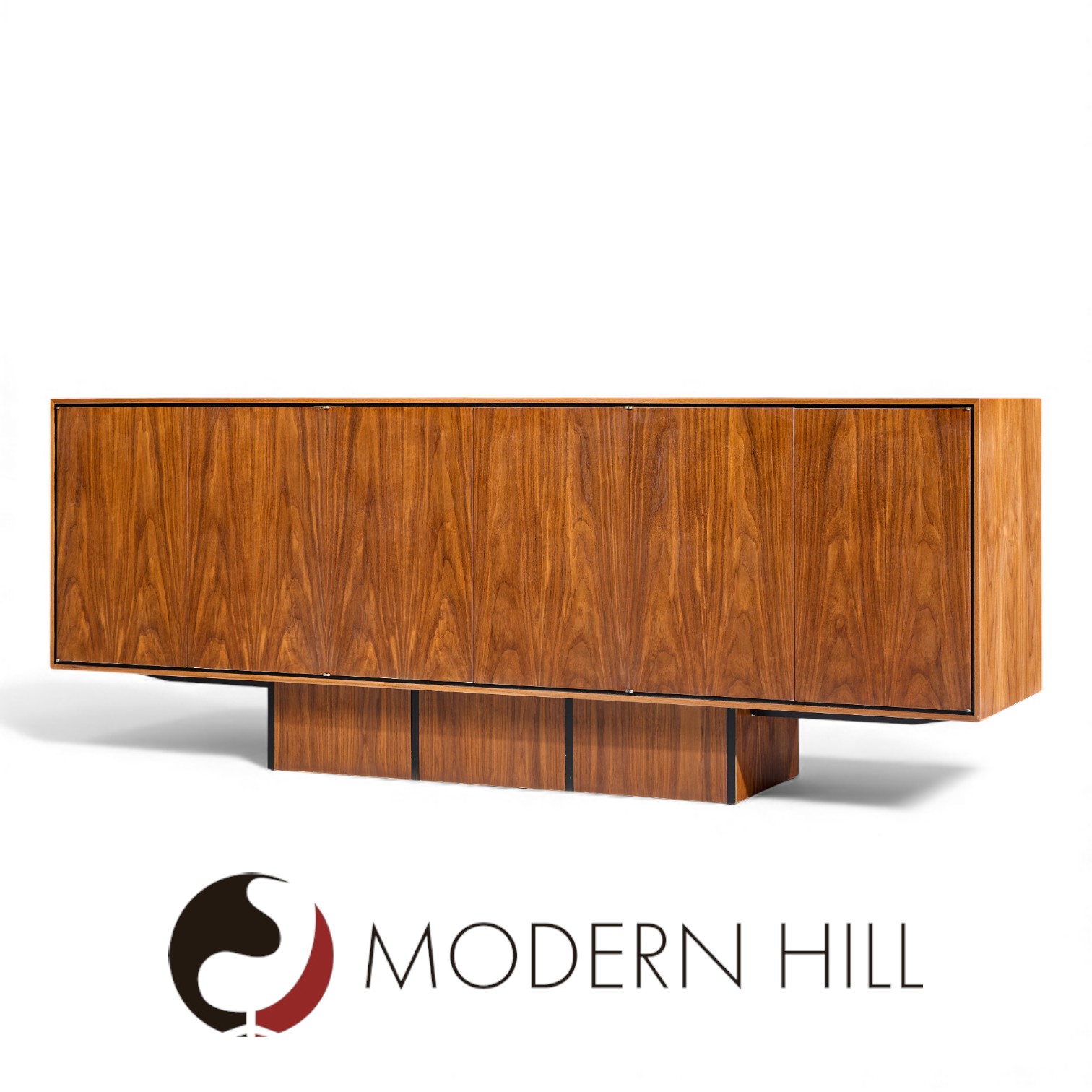 Vladimir Kagan for Dreyfuss Mid Century Walnut Credenza