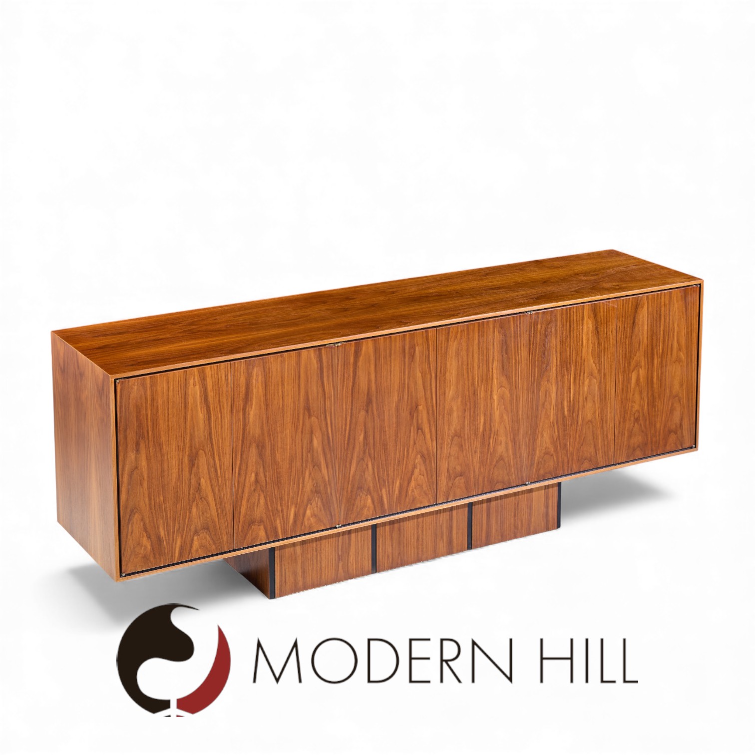 Vladimir Kagan for Dreyfuss Mid Century Walnut Credenza