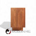 Vladimir Kagan for Dreyfuss Mid Century Walnut and Lucite Vanity Dresser