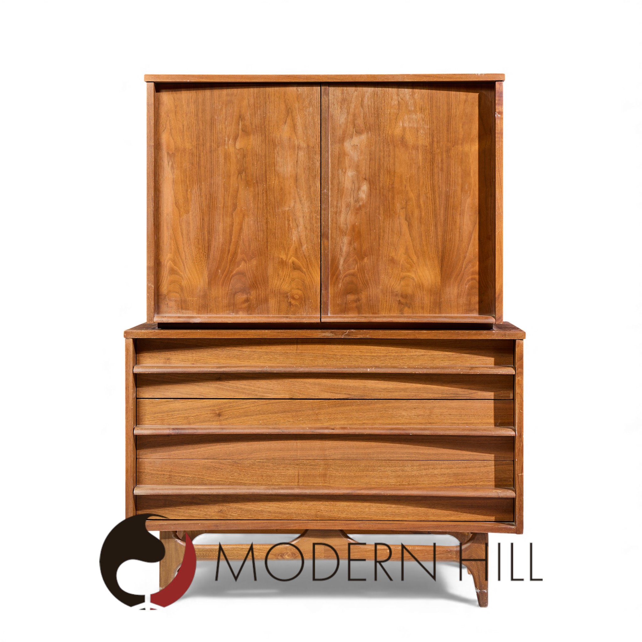 Young Manufacturing Mid Century Highboy Dresser