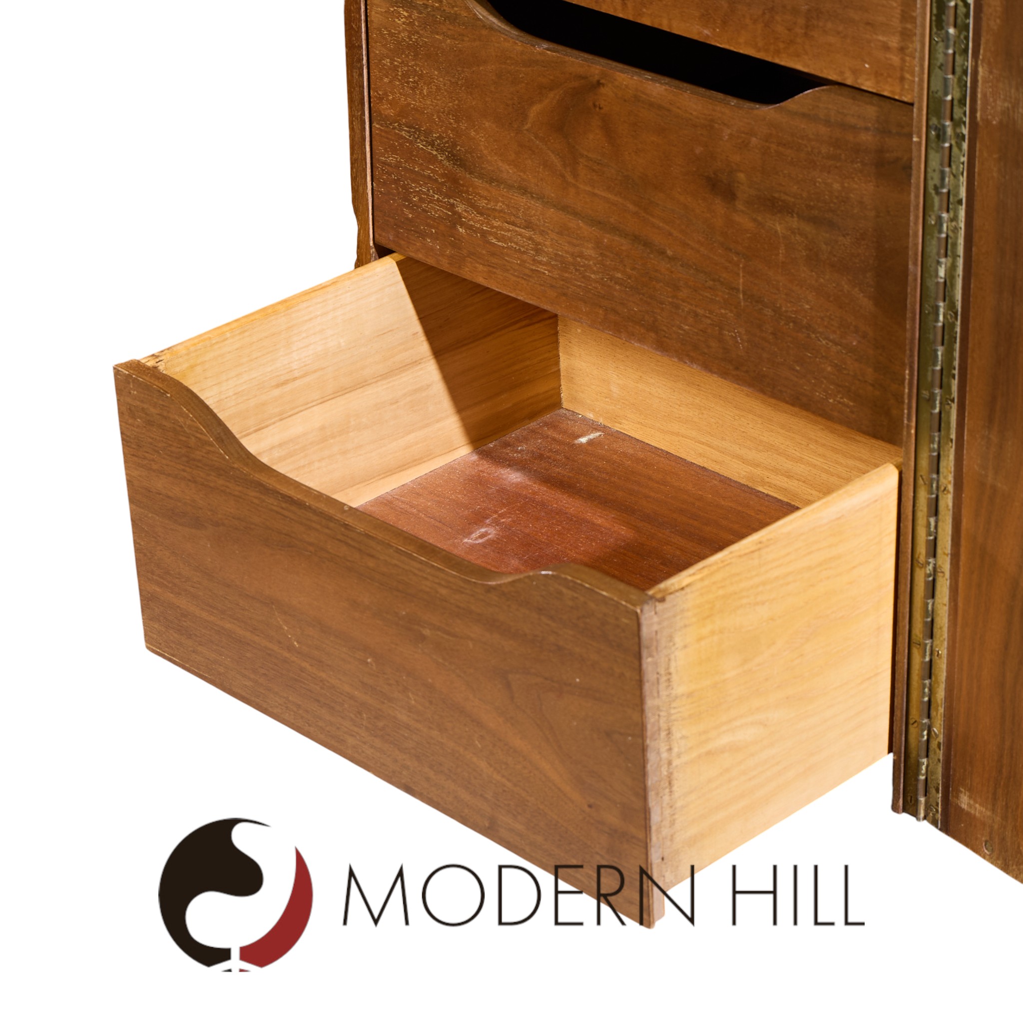 Young Manufacturing Mid Century Highboy Dresser