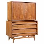 Young Manufacturing Mid Century Highboy Dresser
