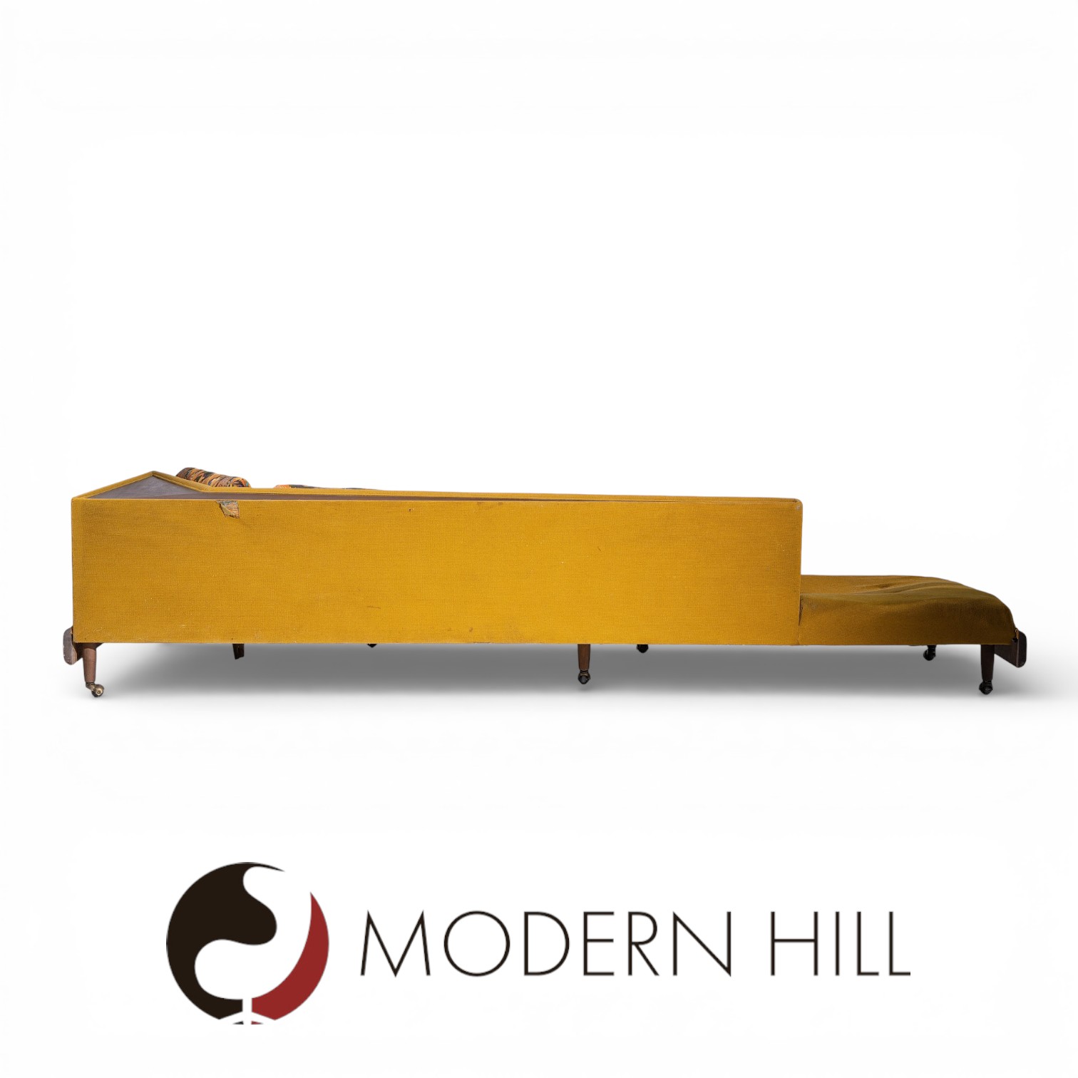 Adrian Pearsall for Craft Associates 2300-s Mid Century Walnut Boomerang Sofa