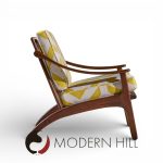 Arne Hovmand Olsen for P. Mikkelsen mid Century Teak Lean Back Lounge Chairs - Pair