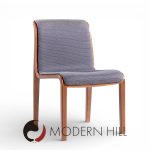 Bill Stephens for Knoll Mid Century Bentwood Dining Chairs - Set of 8