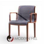 Bill Stephens for Knoll Mid Century Bentwood Dining Chairs - Set of 8