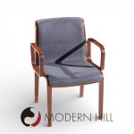 Bill Stephens for Knoll Mid Century Bentwood Dining Chairs - Set of 8