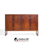 Børge Mogensen Bm57 Mid Century Danish Rosewood Cabinet Credenza