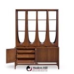 Broyhill Brasilia Mid Century Walnut Room Divider