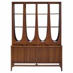 Broyhill Brasilia Mid Century Walnut Room Divider