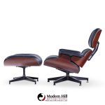 Charles and Ray Eames for Herman Miller Mid Century Eames Chair and Ottoman