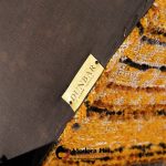 Edward Wormley for Dunbar Mid Century Brass Handled Dining Chairs - Pair