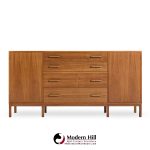 Edward Wormley for Dunbar Mid Century Walnut Sideboard Credenza