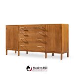 Edward Wormley for Dunbar Mid Century Walnut Sideboard Credenza