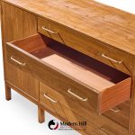 Edward Wormley for Dunbar Mid Century Walnut Sideboard Credenza