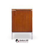 Florence Knoll Mid Century Teak and Chrome File Credenza