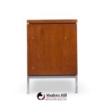 Florence Knoll Mid Century Teak and Chrome File Credenza