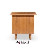 George Nakashima for Widdicomb Origins Model 215 Mid Century Walnut Nightstands - Pair