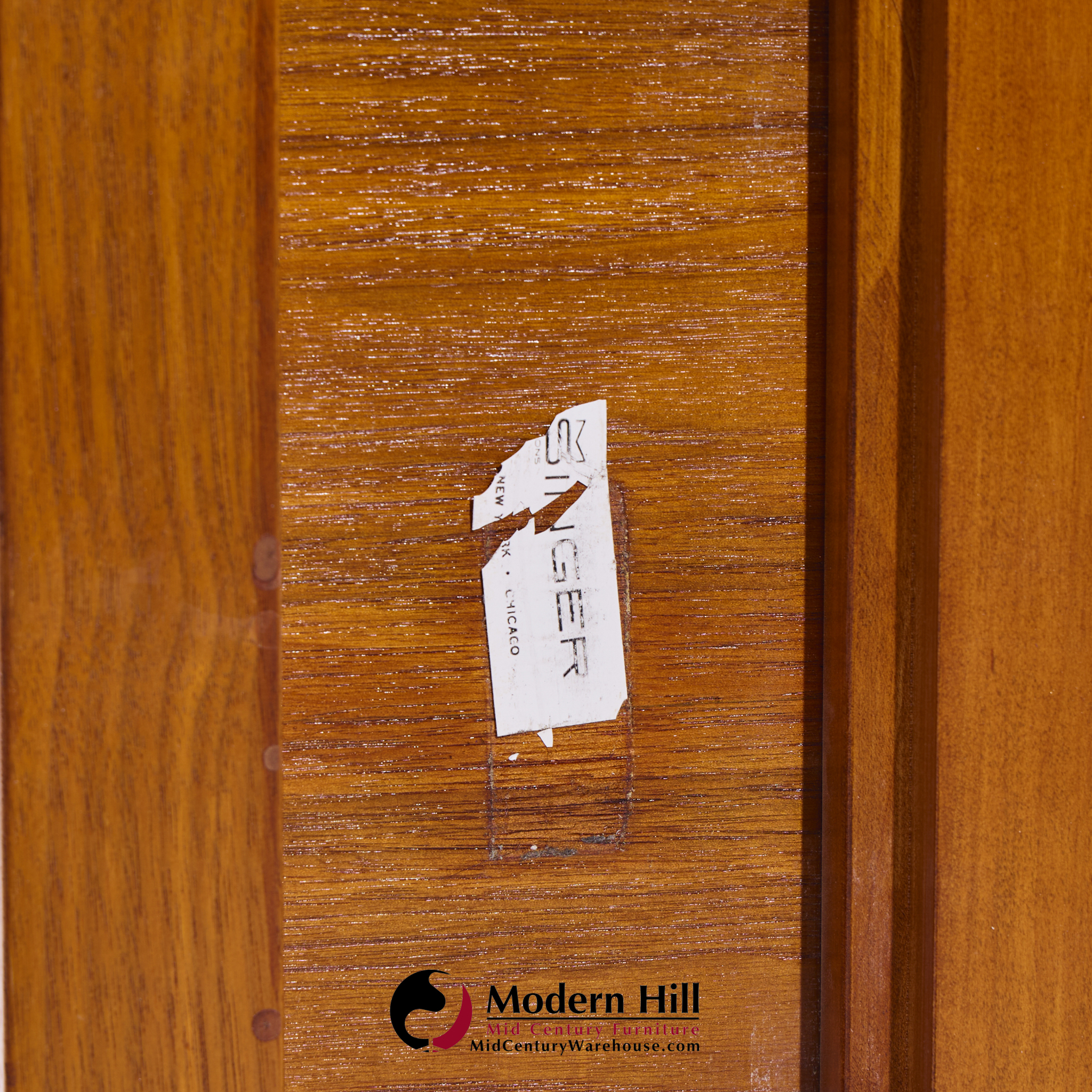 Gio Ponti for Singer & Son Mid Century Teak and Brass Flip Top Expanding Game Dining Table