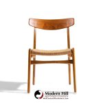 Hans Wegner for Carl Hansen & Son Ch23 Mid Century Danish Teak and Oak Dining Chairs - Set of 6