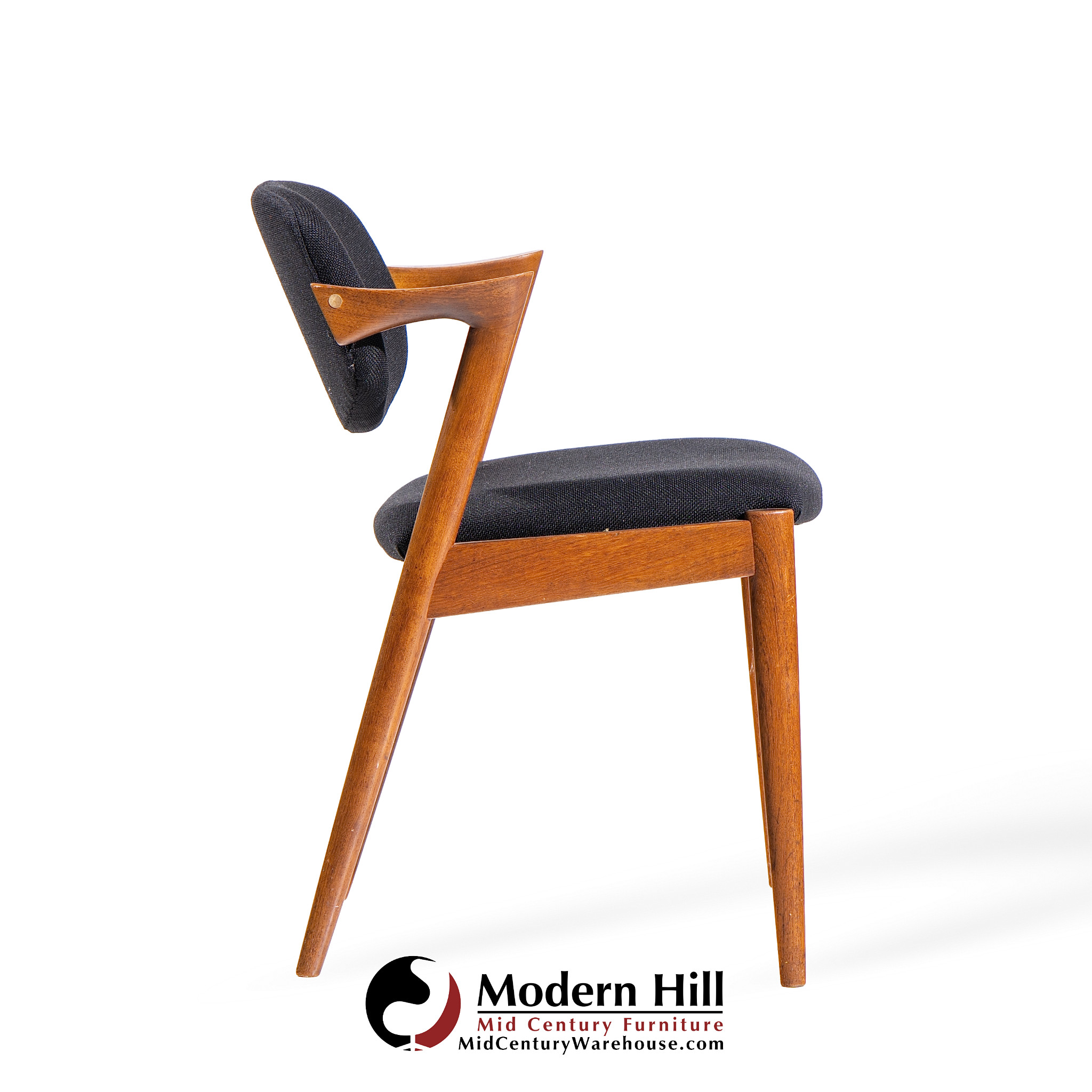 Kai Kristiansen Model 42 Mid Century Danish Teak Z Dining Chairs - Set of 6